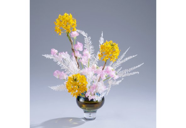 1月のいけばな 格花 - 未生流中山文甫会